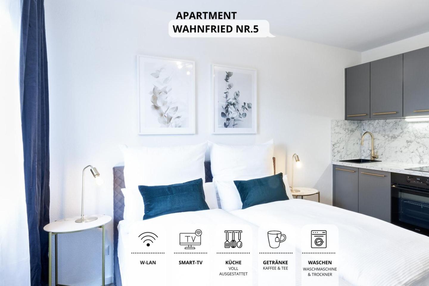 Apartment Wahnfried No5 - Zentrales Cityapartment Kueche Mit Duschbad - 300M Zur Fussgaengerzone بايروث المظهر الخارجي الصورة