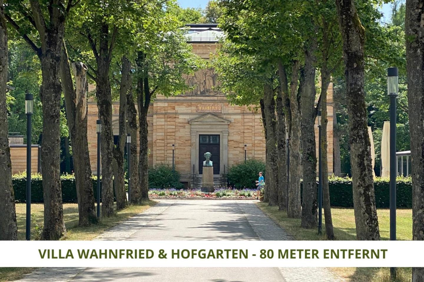 Apartment Wahnfried No5 - Zentrales Cityapartment Kueche Mit Duschbad - 300M Zur Fussgaengerzone بايروث المظهر الخارجي الصورة