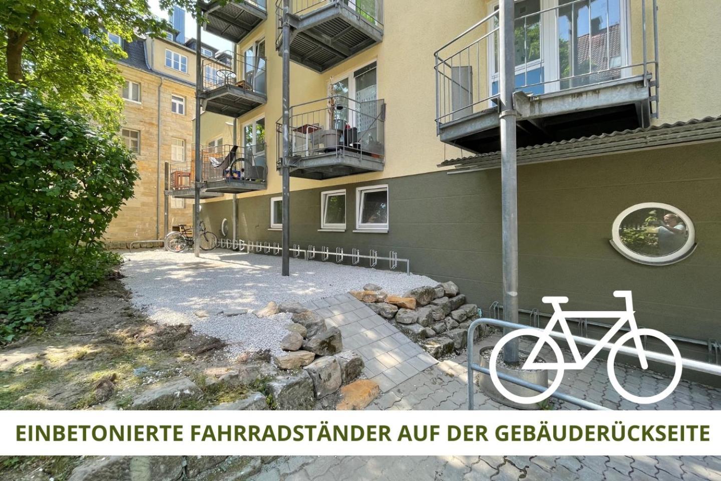 Apartment Wahnfried No5 - Zentrales Cityapartment Kueche Mit Duschbad - 300M Zur Fussgaengerzone بايروث المظهر الخارجي الصورة