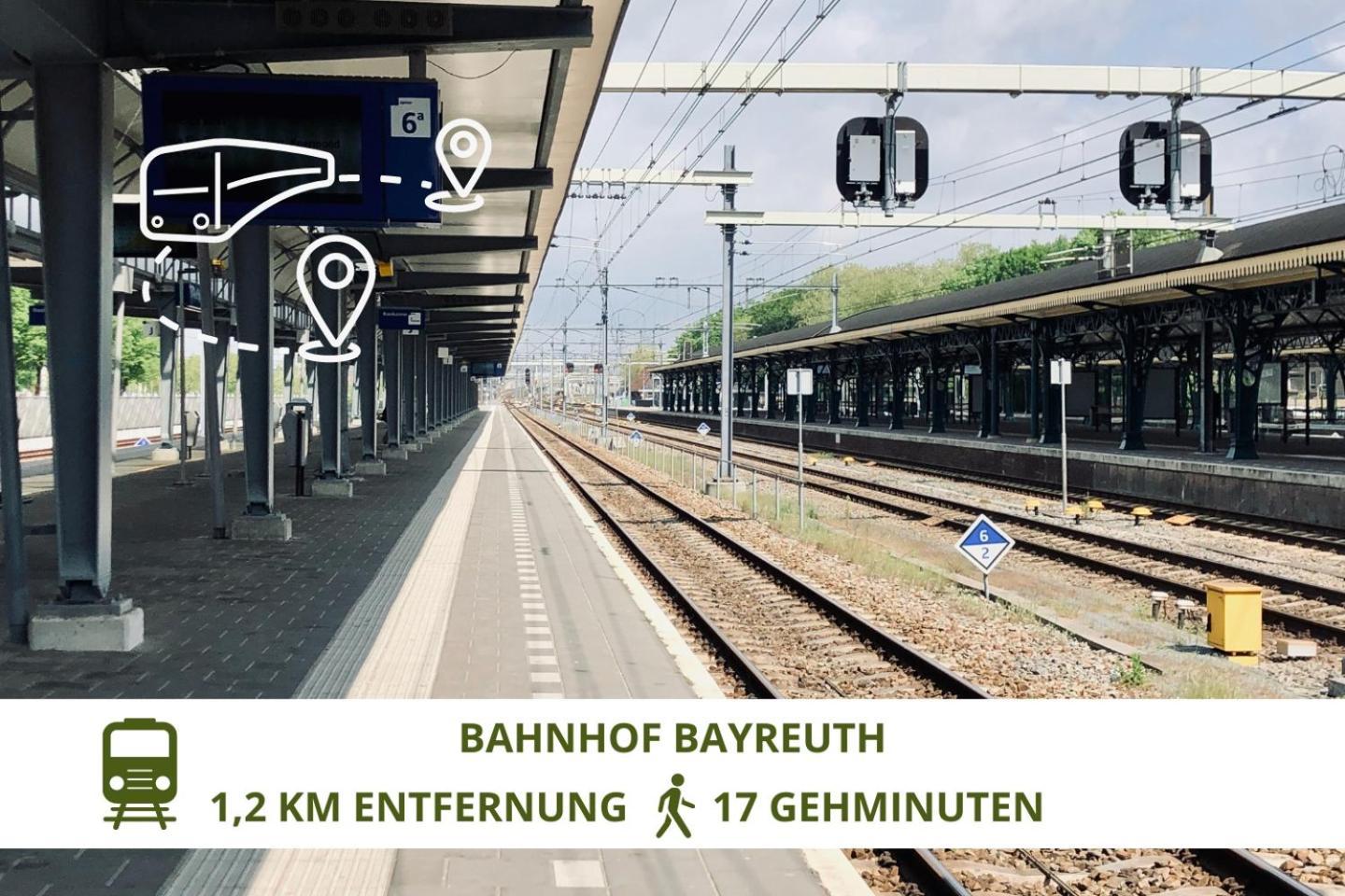 Apartment Wahnfried No5 - Zentrales Cityapartment Kueche Mit Duschbad - 300M Zur Fussgaengerzone بايروث المظهر الخارجي الصورة